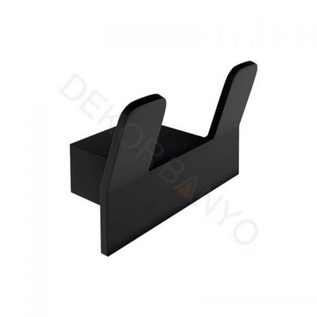 SS304 Black - İkili Askı