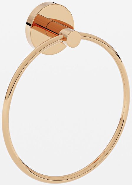 Alina Gold Yuvarlak Havluluk