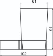 SS304 Gold - Diş Fırçalık