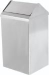 11 lt 304 Kalite Sallanır Kapaklı Çöp Kovası