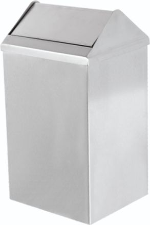 11 lt 304 Kalite Sallanır Kapaklı Çöp Kovası