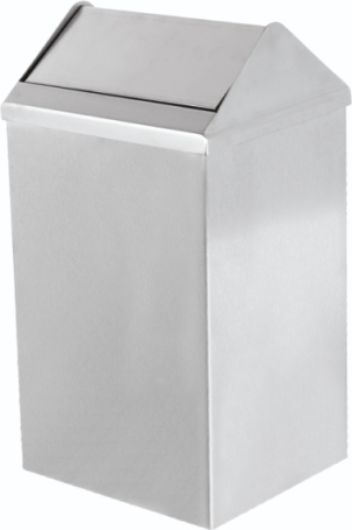 11 lt 304 Kalite Sallanır Kapaklı Çöp Kovası